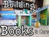 building and playing with books and cars building and playing with books and cars