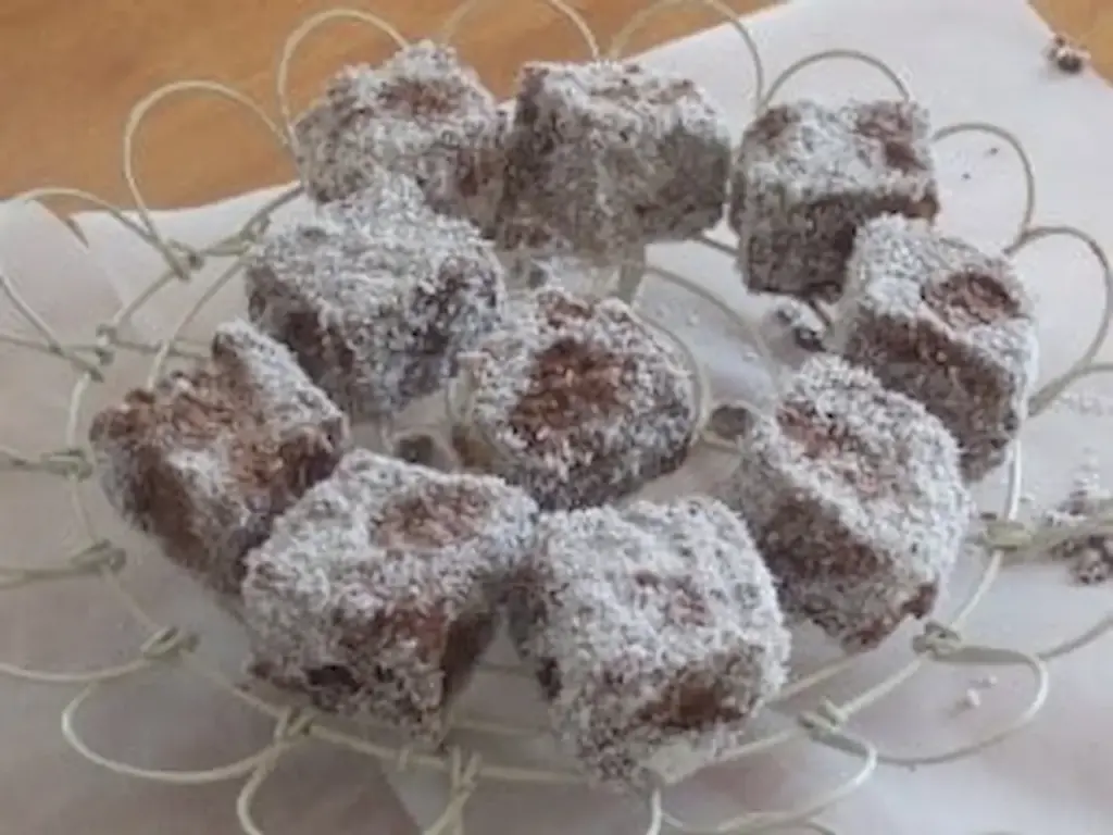 Finished Product of Lamington Wombats