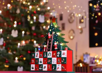 Three-dimensional Advent Calendar, Christmas Countdown Ideas