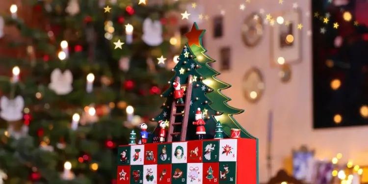 Three-dimensional Advent Calendar, Christmas Countdown Ideas