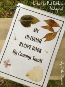 Outdoor recipe book