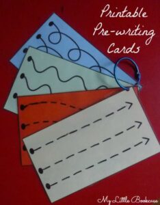 Printable Prewriting Cards