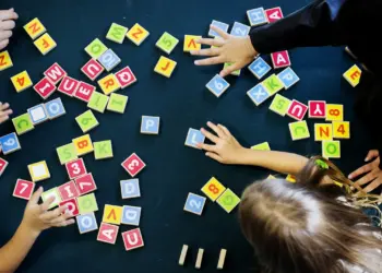 Introducing Sight Words Through Office Play