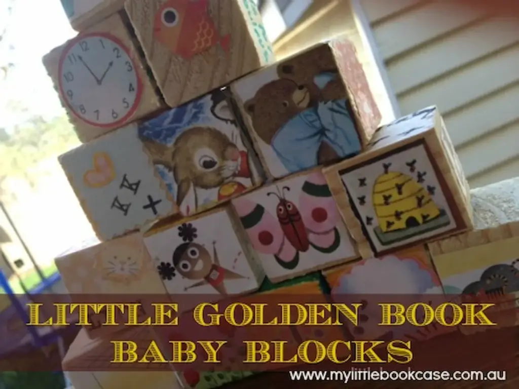 Little Golden Book Blocks