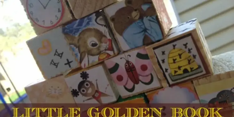 Little Golden Book Blocks