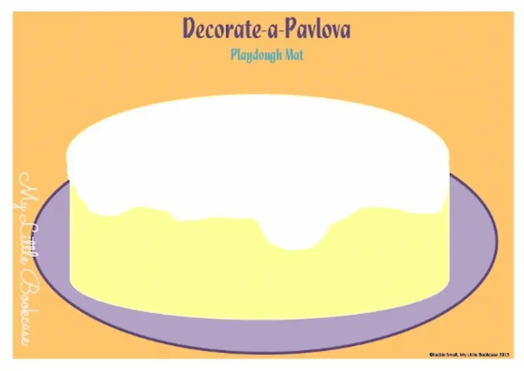 Pavlova Playdough Mat Large