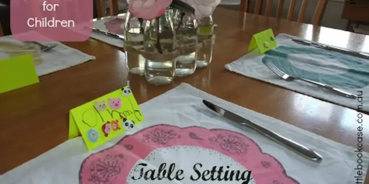 Table Setting Place Card