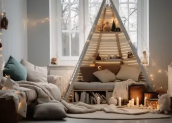 A Christmas Reading Corner